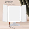 Miroir de maquillage LED 3 faces LUMÉA